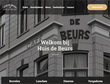 Tablet Screenshot of huisdebeurs.nl